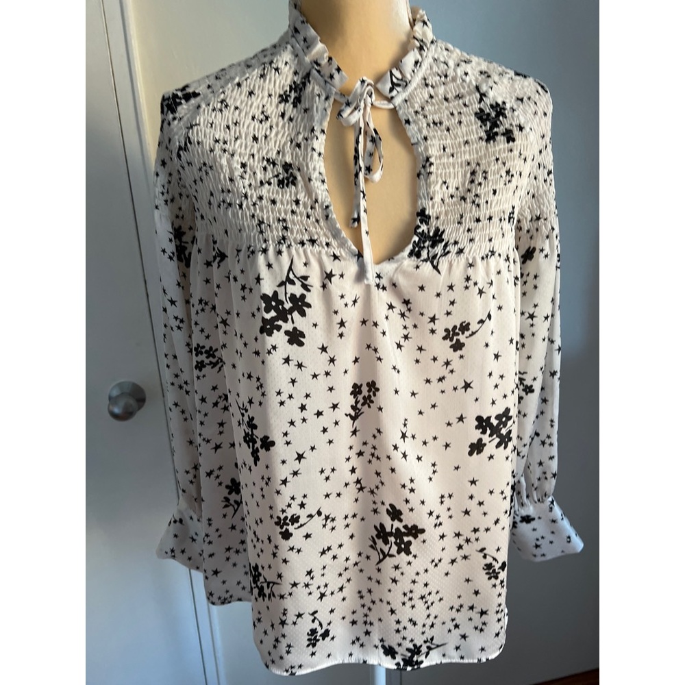 Zara star patterned blouse